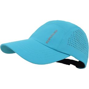 KOPHINOOR Baseball Cap Cooling Hat, Reflective Golf Running Hat for Men Women, Foldable Performance Hat for Outdoors