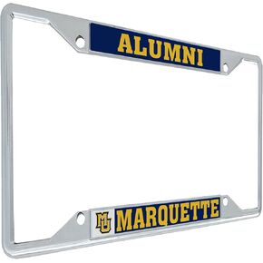Desert Cactus Marquette University Golden Eagles Metal License Plate Frame for Front or Back of Car Officially Licensed (Alumni)