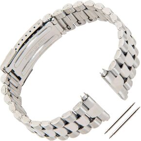 Gilden Gents 22-26mm Non-Expansion Wide Stainless Steel Watch Band 1536W