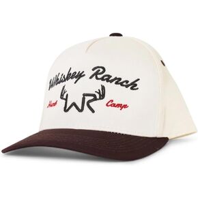 WHISKEY BENT HAT CO. Whiskey Ranch Deer Camp 5-Panel Adjustable Snapback Hat
