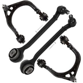 SCITOO 4pcs Front Suspension Kit Lower Control Arm w/Ball Joint Upper Control Arm w/Ball Joint Fit 2011-2019 For Chrysler 300 2011-2019 For Dodge Challenger 2011-2019 For Dodge Charger