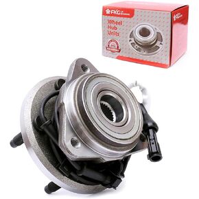 FKG 515052 (4WD Only) Front Wheel Bearing and Hub Assembly fit for 2001-2009 Ford Ranger (4WD ONLY), 1995-2001 Ford Explorer (4WD ONLY), 2001-2009 Mazda B4000 (4WD ONLY)