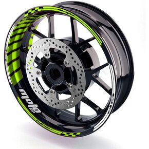 Rim Wheel Decal Stickers 17 inch Rim Tape AA02 Compatible with GSX-R 600 750 1000 1300 B-King KATANA SV 650 1000 SV650X SV650 VSTROM 250 400 650 1000 (Blue)