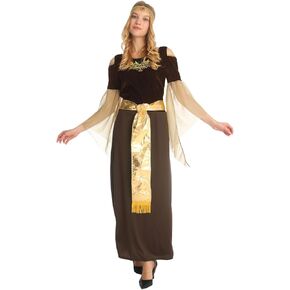 SKAYS Queen Costume Halloween Costume Renaissance Costume Women Renaissance Medieval Queen Dress Retro Gowns
