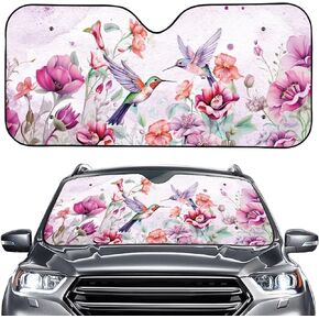 Dreaweet Car Windshield Sun Shade Funny Monkey Driver Windshield Cover Sun Shade for Most Sedan SUV Trucks,Foldable Sun Shade for Car Windshield Cute