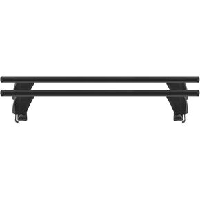 OMAC Top Roof Racks Cross Bars fits Toyota Tundra 2007-2021 2 Pcs Black Aluminium
