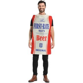 Seasons Beer Can Costume for Men, Funny Costumes for Halloween Costume Adult One Size