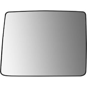 Right Passenger Side Heated Mirror Glass Replacement For Ford F150 2007 2008 2009 2010 2011 2012 - Mirror Convex Side Mirror Glass With Rear Holder