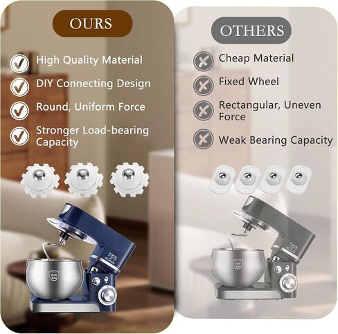 Self Adhesive Mini Caster Wheels, 360° Swivel Wheels for Furniture, 1 Inch Universal Appliance Stainless Steel Rollers, Low Profile Wheels For Kitchen Appliance, Storage Box, Trash Can (20 Pack) in Saudi Arabia