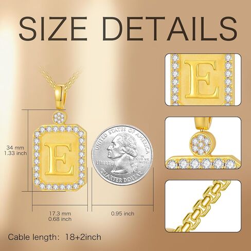 Valentines Day Gifts for Women/Men,S925 Sterling Silver Name Dog Tag Alphabet A to Z Initial Letter Pendant Necklace Jewelry Valentine Mothers Day Birthday Gifts for Women Girlfriend Boyfriend in Saudi Arabia