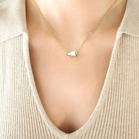 قلادة التشجيع للنساء النحاس المدرب يهتف قلادة هدية القرن يهتف قلادة سحر قصيرة in Saudi Arabia