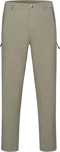 Little Donkey Andy Men's Quick Dry Hiking Pants, Classic Fit Lightweight Trousers with 6 Pockets, Casual Outdoor Travel Golf in Kuwait