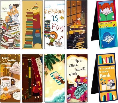 Christmas Page Markers,12 Christmas Gnomes Reading Book Marks,Assorted Xmas Graduation Gifts Book Page Clip,Cute Bookmarks for Kids School Home Reading Office Stationery Winter Holiday in Kuwait