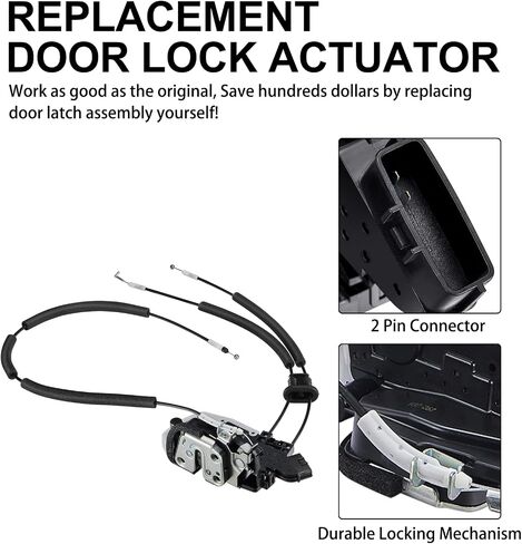 Door Lock Actuator 937-240 Front Left Latch Lock Compatible for Nissan Altima 2007-2012 Power Door Latch 80501-JA000 80501-ZX60A in Kuwait