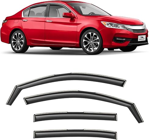 Voron Glass in-Channel Extra Durable Rain Guards for Nissan Pathfinder 2022-2024, Window Deflectors, Vent Window Visors, 4 Pieces - 200722 in Saudi Arabia