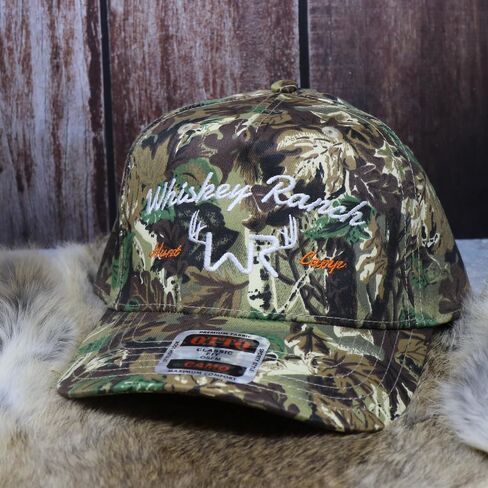WHISKEY BENT HAT CO. Whiskey Ranch Deer Camp 5-Panel Adjustable Snapback Hat in Saudi Arabia