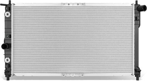 مشعاع ألومنيوم بنمط المصنع OEM-RA-2556 من DNA Motoring متوافق مع 02-08 Audi A4، 24-13/16 بوصة عرض × 16-1/16 بوصة ارتفاع × 1 بوصة عمق، مدخل 1-1/4 بوصة، 1-1/4 " مَنفَذ in Saudi Arabia