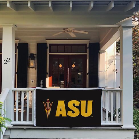Desert Cactus Arizona State University Flag Sun Devils ASU Flag Banners 100% Polyester Indoor Outdoor 3x5 feet Flags (Style 4) in Saudi Arabia