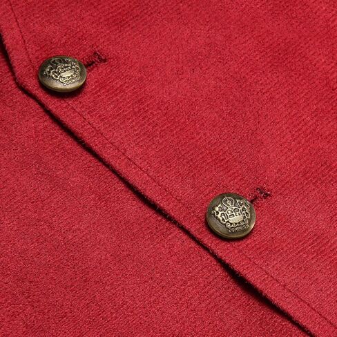 Hi-Tie Men's Suit Vest Tailored Collar Single Breasted Slim Fit Retro Dress Waistcoat for Wedding Party Tuxedo Formal in Kuwait