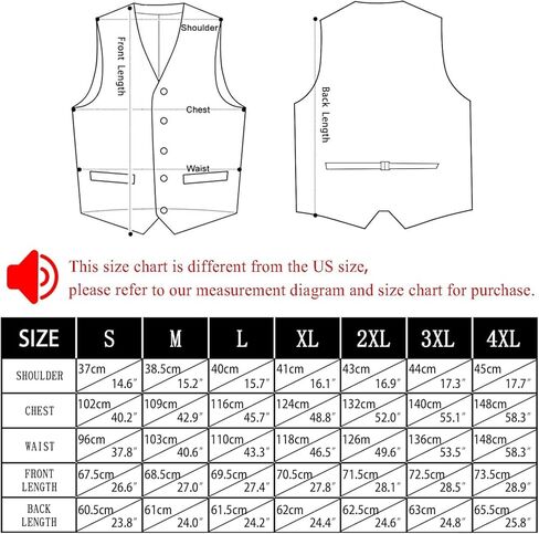Hi-Tie Men's Suit Vest Tailored Collar Single Breasted Slim Fit Retro Dress Waistcoat for Wedding Party Tuxedo Formal in Kuwait
