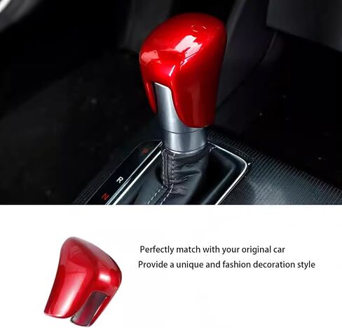 Gear Shift Lever Knob Shifter Head Cover Compatible with Honda Civic 11th 2022~2024 for Honda CR-V HR-V 2023 2024 for Honda Accord 2018-2024 Black in Kuwait