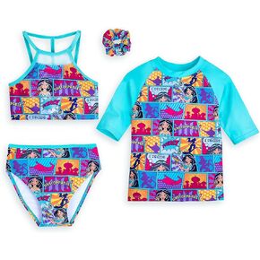 Disney Jasmine Four-Piece Swim Set for Kids – Aladdin