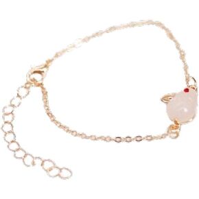 Gold Necklace Classic Rabbit Style Pendant Necklaces Stylish Women's Necklace for Wife in Saudi Arabia