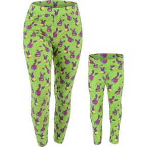 Unique Baby UB Womens Mommy and Me Easter Bunny Leggings Pants