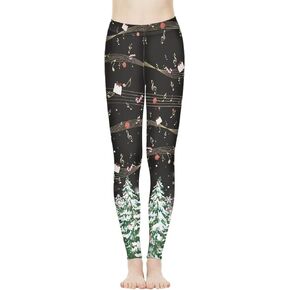 FOR U DESIGNS Womens Capri Legging Yoga Pants for Women Mesh Running Exercise Workout Leggings