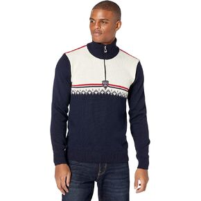 Dale of Norway Lahti Men’s Sweater - 100% Lightweight Wool Sweaters for Men - Regular Fit Men’s Pullover - Men’s Sweater