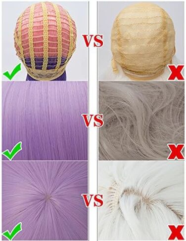 Anime Black Cosplay Wig Straight Cute Wig Costume Cosplay Wigs Halloween Party Comic Wig + Wig Cap in Kuwait