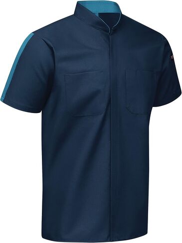 Men's Short Sleeve Two Tone Pro+ Work Shirt with Oilblok and Mimix in Saudi Arabia
