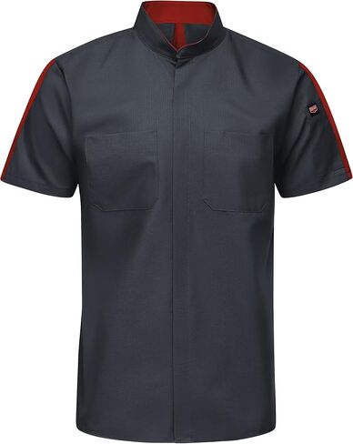 Men's Short Sleeve Two Tone Pro+ Work Shirt with Oilblok and Mimix in Saudi Arabia