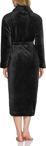 أردية طويلة من الصوف للنساء من CQR، رداء نوم ناعم منفوش، رداء حمام ملفوف بغطاء للرأس/ياقة شال in Kuwait