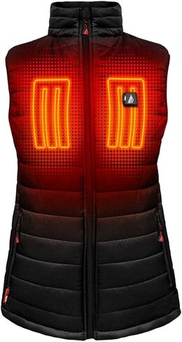 سترة منتفخة معزولة ببطارية 5 فولت من ActionHeat للنساء - ملابس حرارية، نظام تدفئة ثلاثي المناطق للشتاء والخارج in Kuwait