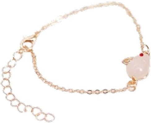 Gold Necklace Classic Rabbit Style Pendant Necklaces Stylish Women's Necklace for Wife in Saudi Arabia