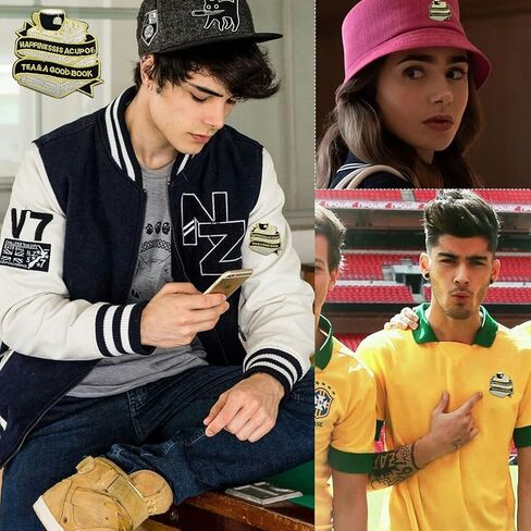 Wikineon Iron On Embroidered Patch, Cool Patch "Tea & a Good Book" - Appliable to Badge Iron On Sew On Emblem Patch DIY Accessories Perfect for Jackets, Clothes, Hats & Jeans in Kuwait