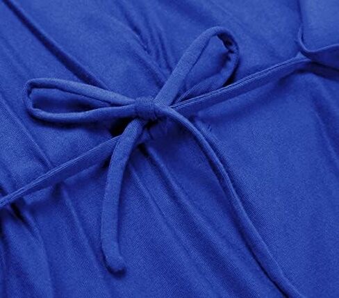 رداء كيمونو قطني نسائي طويل منسوج، رداء نوم ناعم وخفيف الوزن in Kuwait