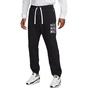 Nike Sportswear Fleece Joggers Mens Size - L Black/White