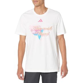 adidas Men's Messi Bienvenido a Miami Short Sleeve T-Shirt
