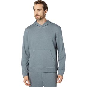 Barefoot Dreams Malibu Collection Men’s French Terry Hoodie, Long Sleeve, Knit, Winter Clothes for Men