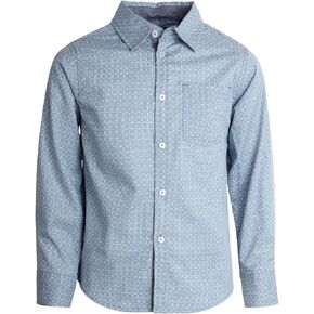 قميص Ben Sherman للأولاد - قميص كاجوال بأكمام طويلة وياقة بأزرار سفلية (المقاس: 8-18)