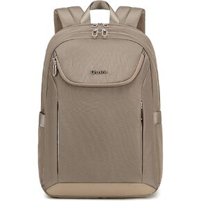 BAIGIO Laptop Backpack for Women Travel Backpack Black Computer Bags with 15.6 Inch Laptop Compartment Water-resistant Women Backpack for Work with USB Charging Port