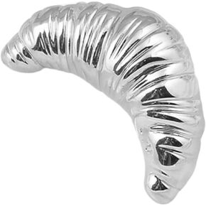 Funny Croissant Brooch Pin - Trendy Croissant Brooch Accessory for Girls, Teens, Women, and Men in Saudi Arabia