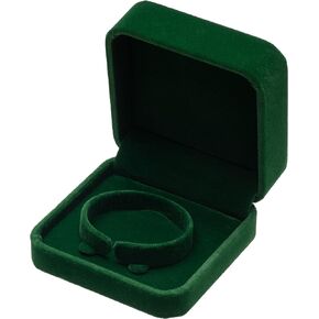Velvet Bracelet Gift Boxes Bangle Display Jewelry Box Storage Case Organizer Holder (Red)