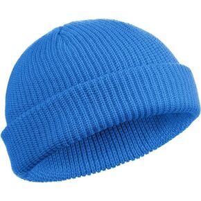 JILANI HANDICRAFT Trawler Beanie Winter Fisherman Beanie for Men Knit Cuff Unisex Skullcap