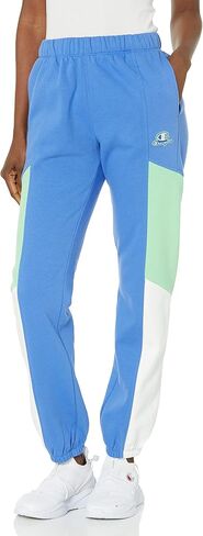 Champion Joggers, Colorblock Women's Pants, 30", Odyssey Multi C Logo, Small in Saudi Arabia