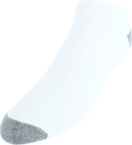 Fruit of the Loom Men's 6-Pair Half Cushion Breathable No Show Socks in Saudi Arabia