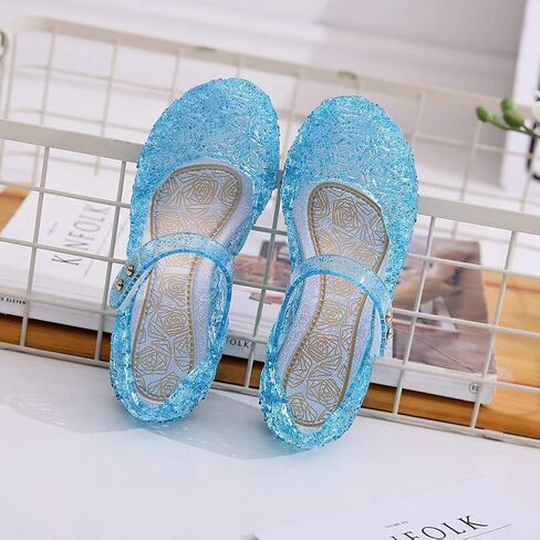 أحذية HJD Princess Fashions Jelly Flats، للأطفال الصغار أو الأطفال، صنادل مناسبة لحفلات أعياد الميلاد للفتيات الصغيرات in Kuwait