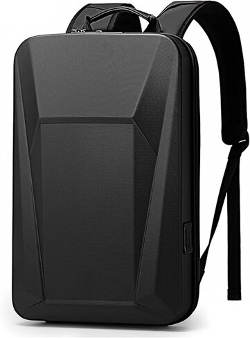 جوكو سيلي حقيبة ظهر صلبة للاب توب للسفر، حقيبة ظهر للالعاب مضادة للسرقة مع منفذ شحن USB، حقيبة ظهر رفيعة للكمبيوتر للعمل مع قفل للرجال in Kuwait